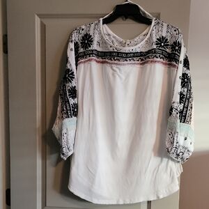 Free People Patchwork Top